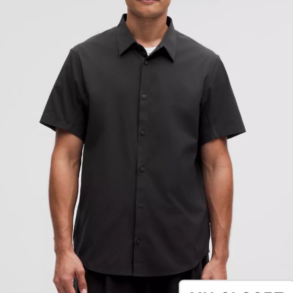 Lululemon Other - Lululemon Airing Easy Short-Sleeve Shirt, Black, Size XL